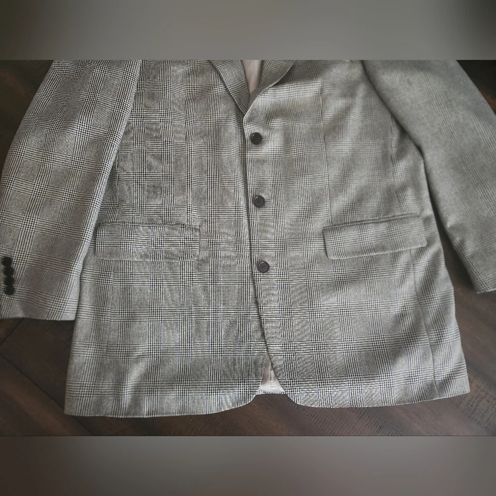 Men's Nautica 42L Houndstooth Suit‎ Jacket